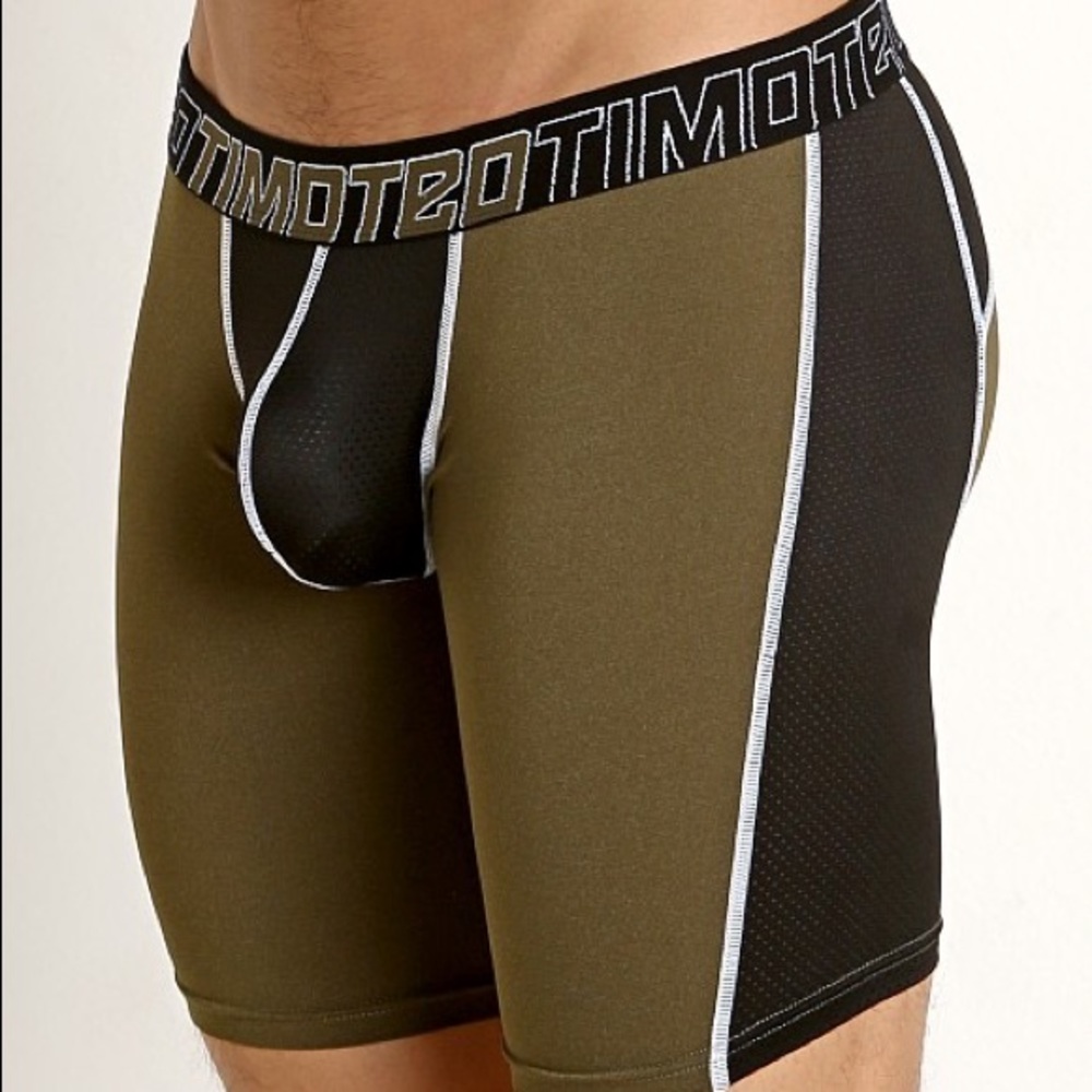 Timoteo Aero Tech Trunks / Shorts - L - Army Green